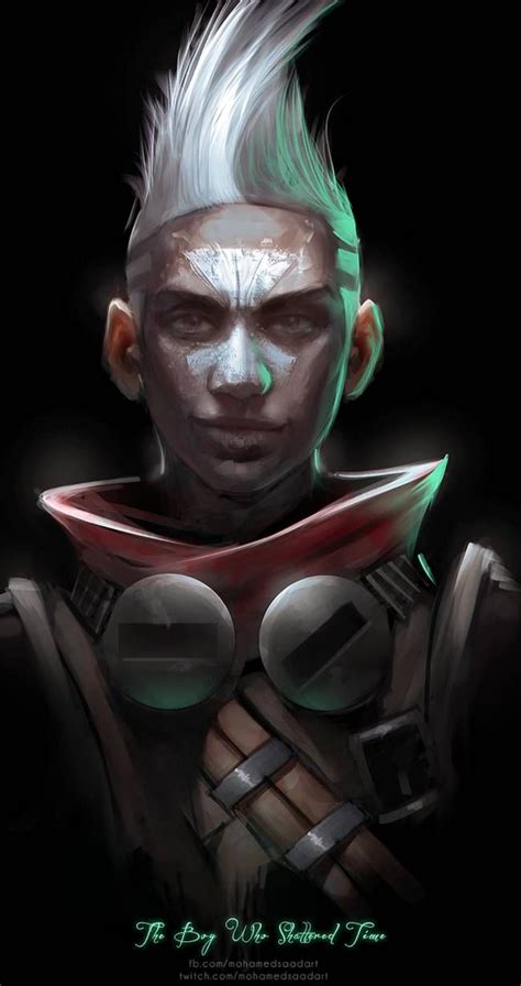 Ekko The Boy Who Shattered Time By Thefearmaster On Deviantart Lol