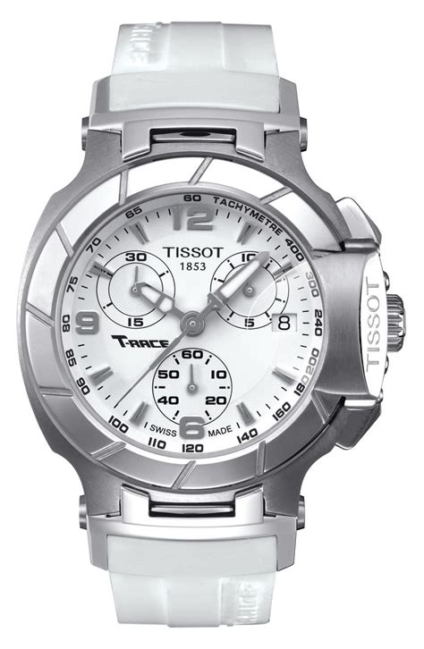 tissot t race chronograph silicone strap watch 40mm nordstrom rack