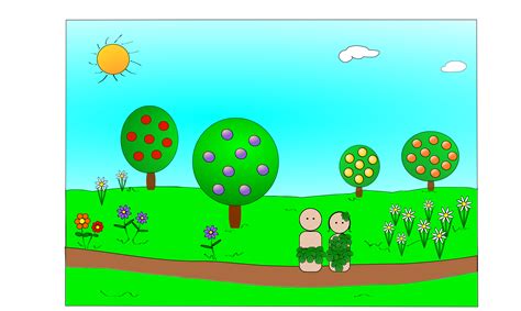 Creation Clipart Garden Eden Creation Garden Eden Transparent Free For