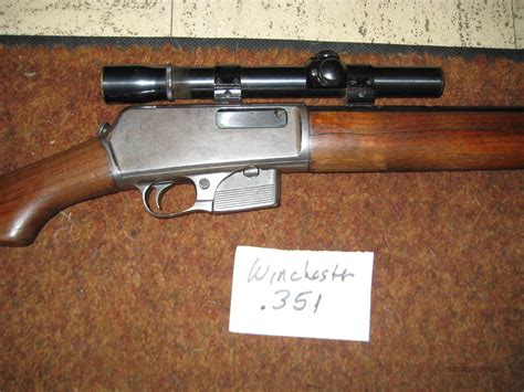 Winchester Model 1907 351 Rifle For Sale At 907994824