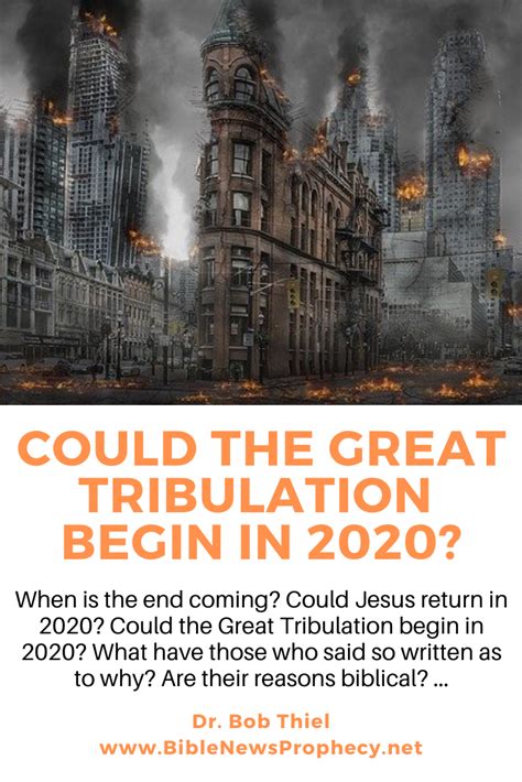 Not all of nostradamus predictions for 2021 and subsequent years are encouraging, but there are those that are encouraging. Could the Great Tribulation Begin in 2020? — Bible News ...