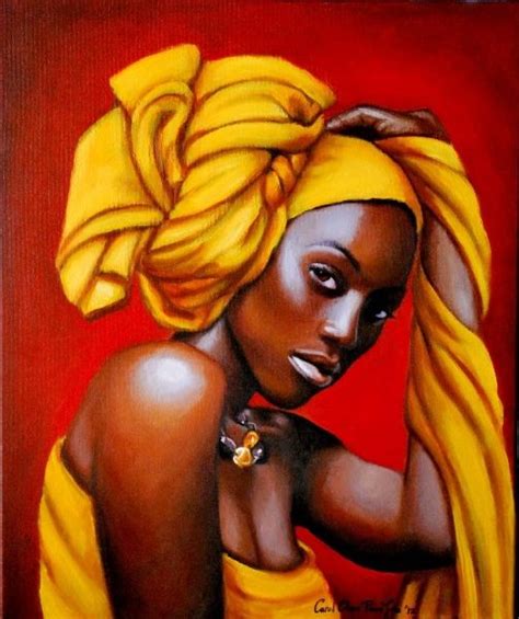 Fine Art African Art Paintings Female Art Black Women Art