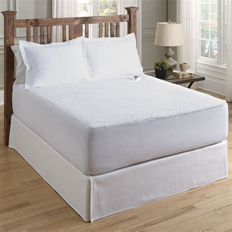 Our mattress pads & protectors category offers a great selection of electric mattress pads and more. Serta Sherpa Warming Electric Heated Mattress Pad, Queen ...