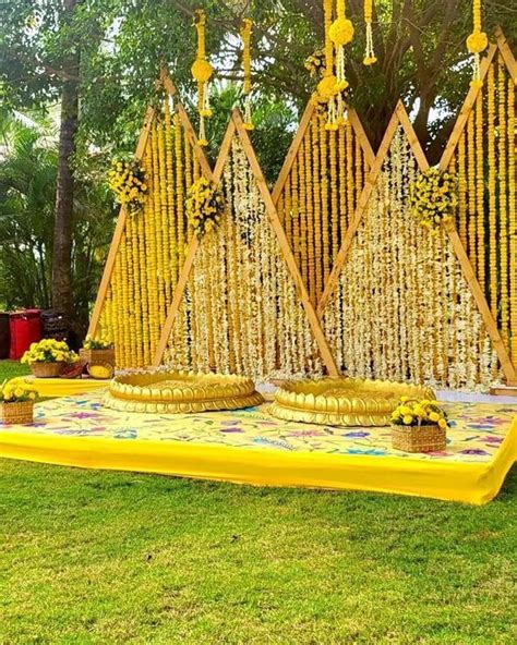12+ Haldi Decoration Ideas for Your Home Haldi Ceremony