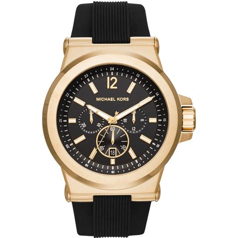 The case of this watch is made of stainless steel, and its leather strap provides a great fit. Michael Kors MK8445 Watch | Francis & Gaye Jewellers