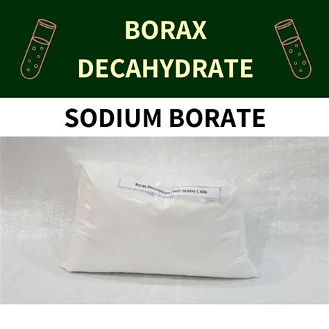 Borax Decahydrate Sodium Borate Chemstore