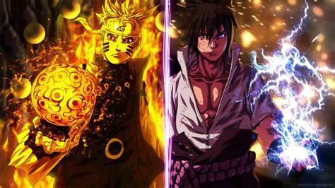 Naruto Six Paths Sage Mode Vs Sasuke Six Paths Live Wallpaper Moewalls