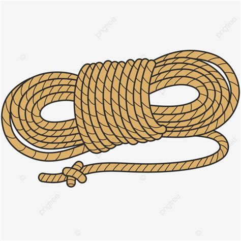Rope Illustration Cartoon Rope Rope Clipart Rope PNG Transparent