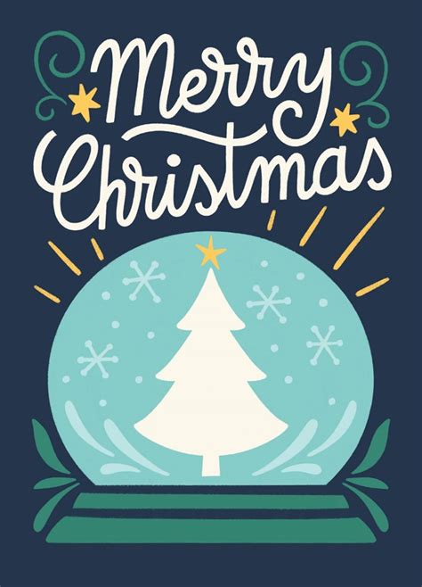 Merry Christmas Card Scribbler