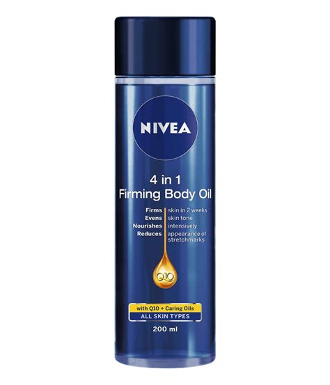Nivea Body 4 In 1 Q10 Firming Body Oil 200ml Reduces Stretchmarks Ebay