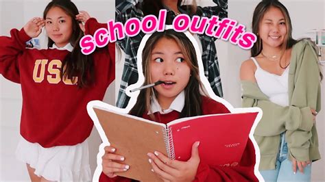 30 Back To School Outfit Ideas High School Freshman Youtube