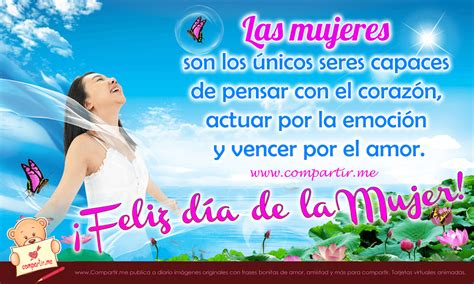 Tarjetas De Felicitacion Por El Dia De La Mujer Compartir Tarjeta