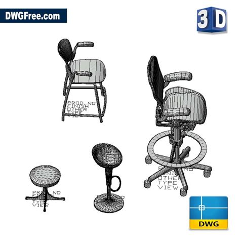 3d Furniture Design In Autocad Blocks Free Download Models Dwgfree