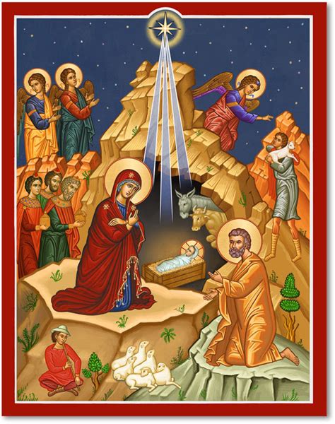 Christmas Icons Star Of Bethlehem Icon Monastery Icons