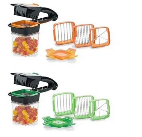 Vegetable Dicer Chopper 5 In 1 Multi Function Slicer With Container 5