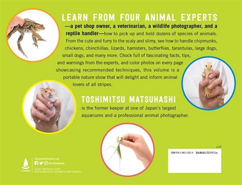 How To Hold Animals Book By Toshimitsu Matsuhashi Official