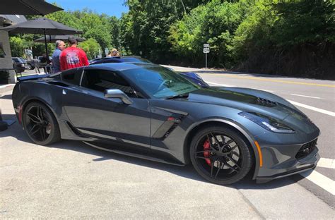 Chevrolet Corvette C7 Z06 Grey Forgeline Ex1 Wheel Front