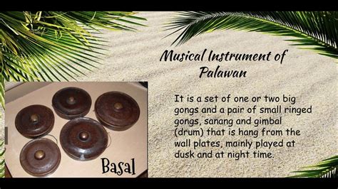 Musical Instruments Of Mindoro Palawan And Cordillera Youtube