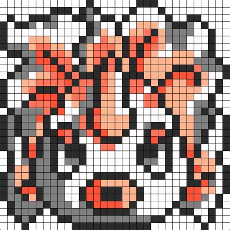 Goldeen Perler Bead Pattern Bead Sprites Characters Fuse Bead Patterns