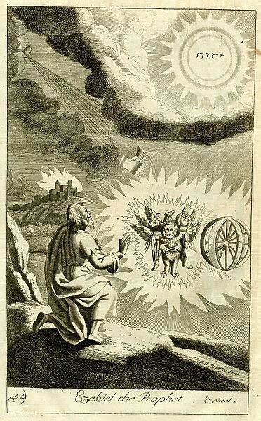 Ezekiel The Prophet Ezekiel 1 Circa 1690 For Sale As Framed Prints
