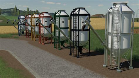 Fs19 Placeable Refill Silos V1 Farming Simulator 19 Modsclub