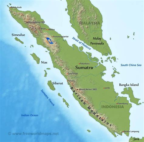 Sumatra Map