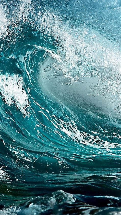 Ocean Waves Iphone Se Wallpaper Download Iphone Wallpapers Ipad