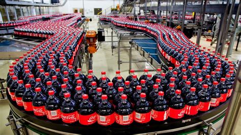 Amazing Coca Cola Manufacturing Line Inside The Soft Drink Factory