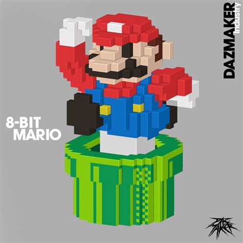 Super Mario Papercraft Templates