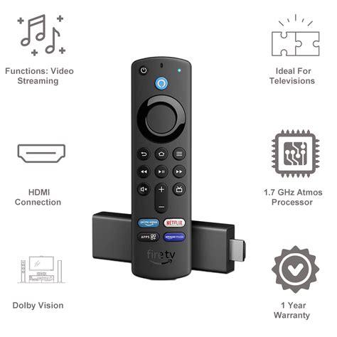 Buy Amazon Fire Tv Stick 4k With Alexa Voice Remote 3rd Gen Dolby