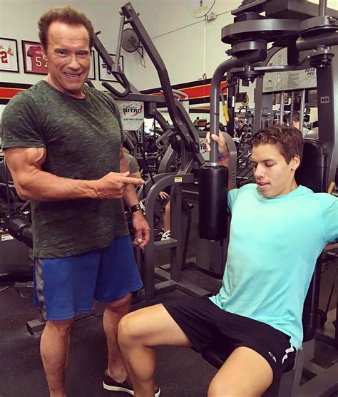Arnold Schwarzenegger Son Body