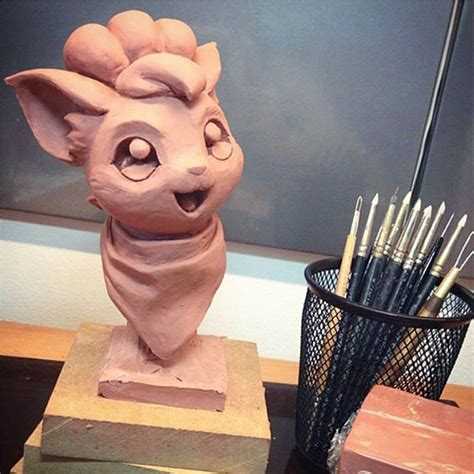 Such Clean Pokémon Sculptures Made In Clay By Legionofthecow Heres