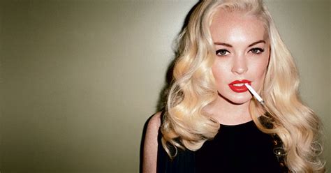 Lindsay Lohan Does Marilyn Monroe Inspired Photo Shoot And Gets Naked