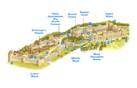 Great Castles Windsor Castle Floor Plan