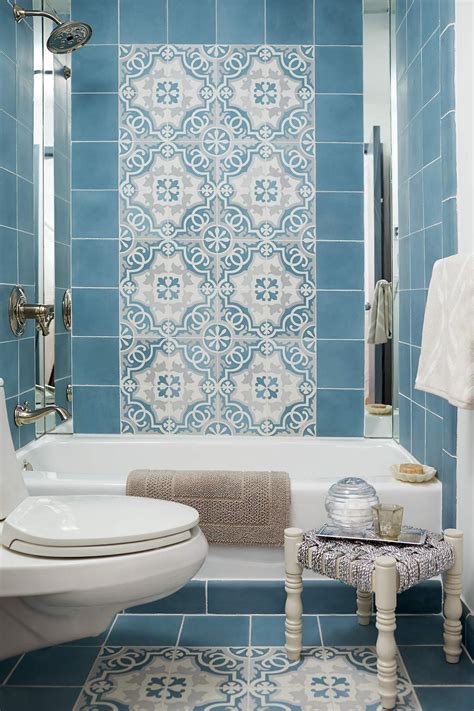 9 Bold Bathroom Tile Designs Hgtvs Decorating And Design Blog Hgtv