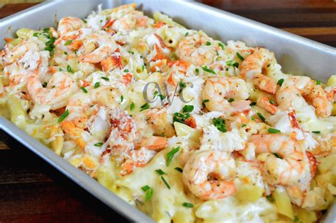 Lobster Crab And Shrimp Baked Macaroni And Cheese Recipe