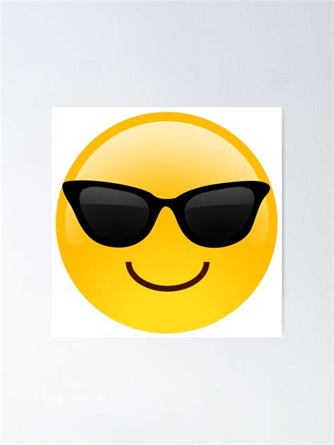 Cool Emoji Poster By Arshp Redbubble