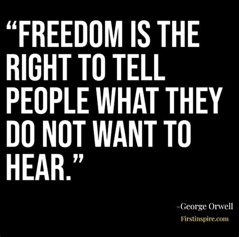 42 Powerful George Orwell Quotes Firstinspire Stay Inspired