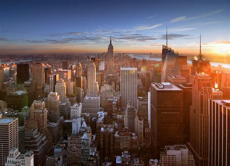 Sunset Over Manhattan Talent Merge Pte Ltd