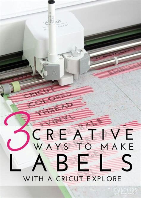 3 Creative Ways To Make Labels With Cricut Explore Cricut Tutorials