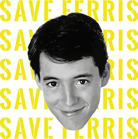 Save Ferris Ferris Buellers Day Off Sticker By Kora Design Save