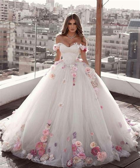 Vestido De Princesa Bridal Ball Gown Wedding Dresses Lace Ball