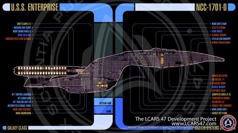 Lcars 47 Master Systems Display And Unique Starship Abilities
