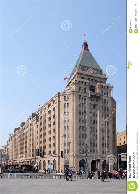 Peace Hotel In Shanghai Editorial Image Image Of Waterfront 98209720