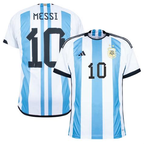 Maillot Argentine Domicile Coupe Du Monde 2022 Messi