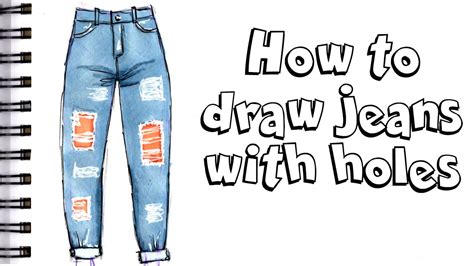 How To Draw Jeans Really Easy Drawing Tutorial Vlrengbr