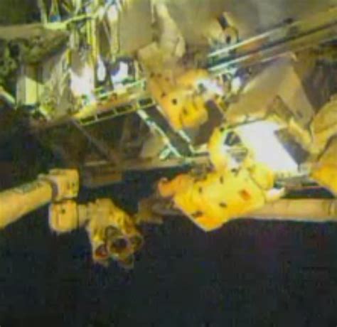 Photos Astronauts Spacewalk To Fix Vital Space Station Cooling System