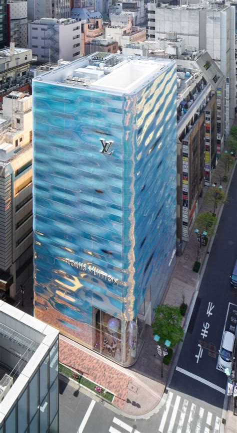 Japanese Architect Jun Aoki Creates A Flagship Store With A Water Like