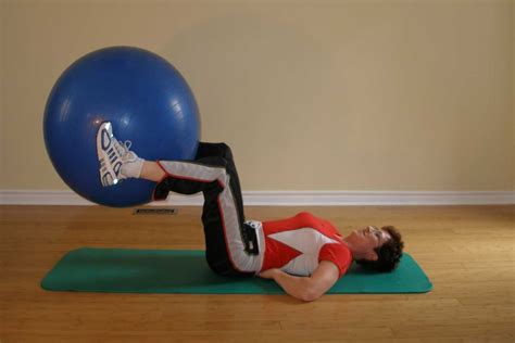 Knee Extension Ball Exercise