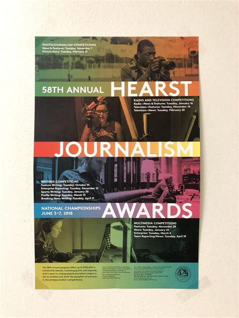 Heart Journalism Awards Poster Award Poster Writing Competition Poster